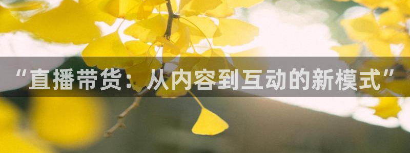24直播免费足球直播高清：“直播带货：从内容到互动的新模式”